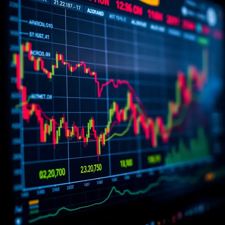 Chart illustrating market trends and expert forecasts for Algorand cryptocurrency price movement