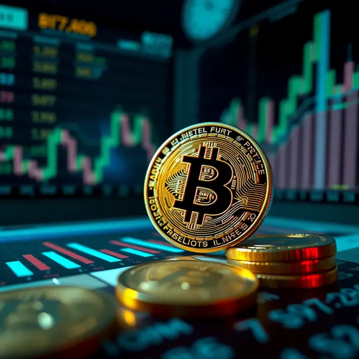 Conceptual visualization of Bitcoin investment analysis highlighting risks and opportunities within the Indian financial market