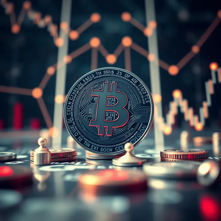 Blockchain Technology Impact on Cryptocurrency Value Illustration of blockchain technology components influencing digital currency value