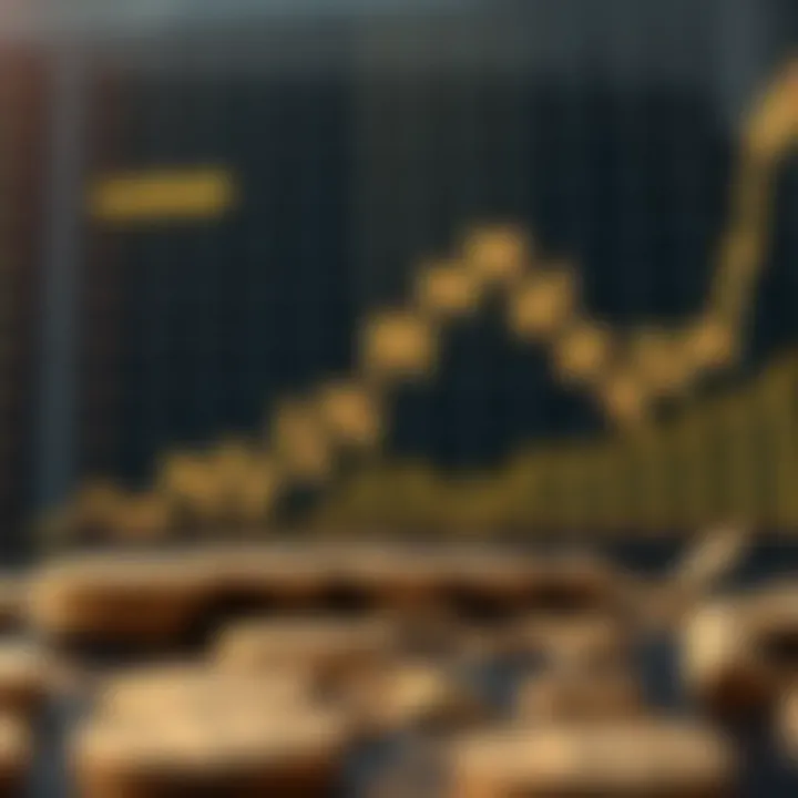 Graph showing Algorand blockchain technology and its efficient consensus mechanism
