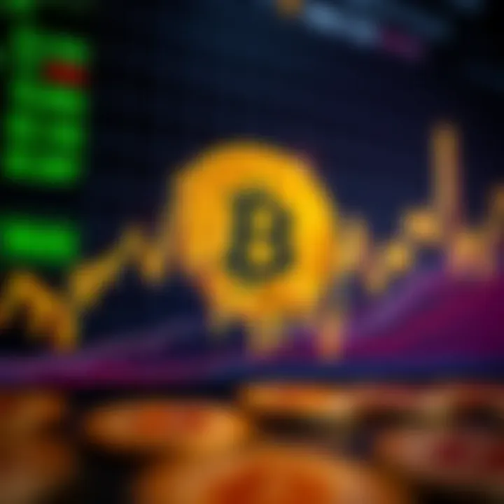 Graph depicting the upward and downward trends of Bitcoin Cash price over time