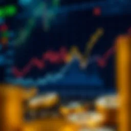 Graph depicting the upward and downward trends of Cardano cryptocurrency price over time