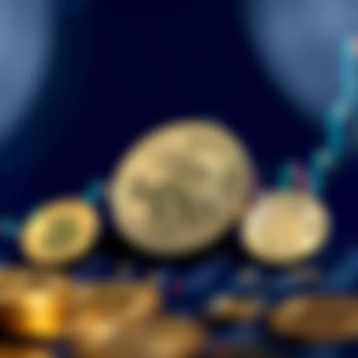 Comparison chart displaying Dogecoin alongside other major cryptocurrencies in the Indian market