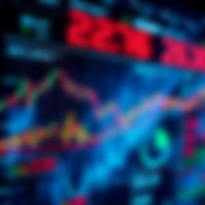 Illustration of factors influencing stock index movements including economic indicators and market sentiment