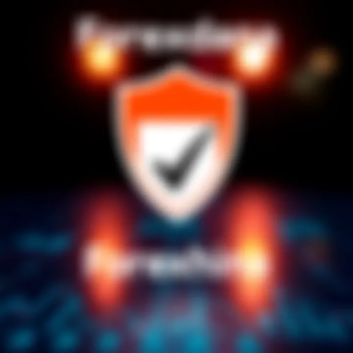 Graphic depicting a shield and a checkmark symbolizing security and regulatory compliance