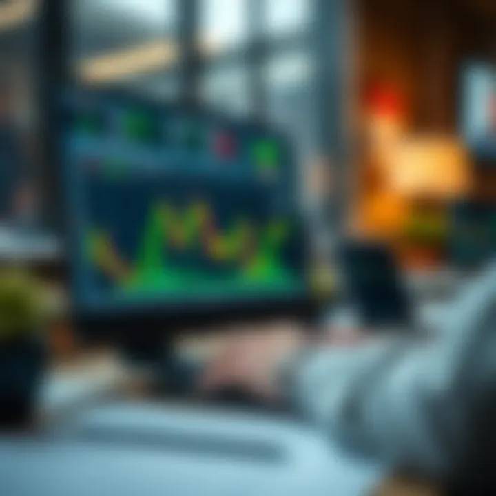 Visual representation of trading performance improvement using the Quotex demo account with confidence building elements
