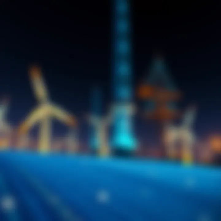 Illustration of renewable energy sources impacting market dynamics in the power industry