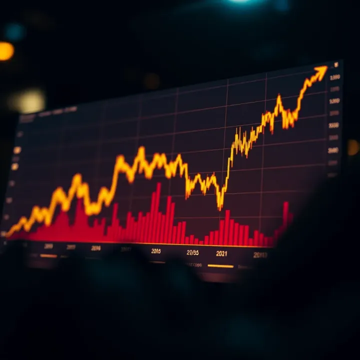 Bonk Cryptocurrency Price Trends Analysis Graph showing upward and downward trends of Bonk cryptocurrency price over time