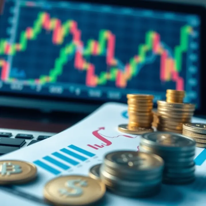 Graphic depicting evaluation criteria for selecting trustworthy forex brokers with trading charts and currency symbols