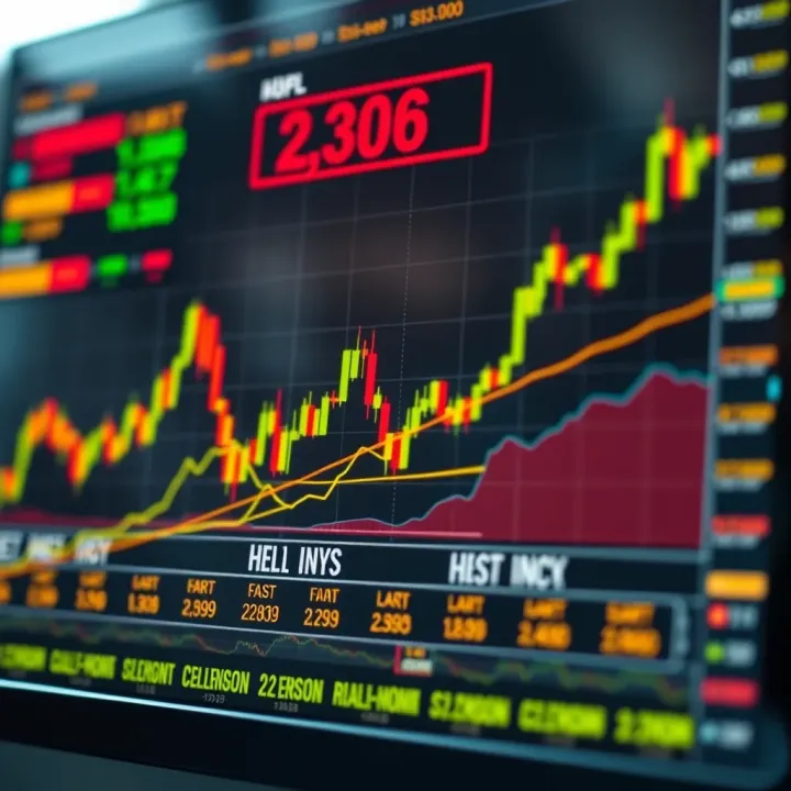 Chart illustrating expert forecast and technical indicators for HUL share price