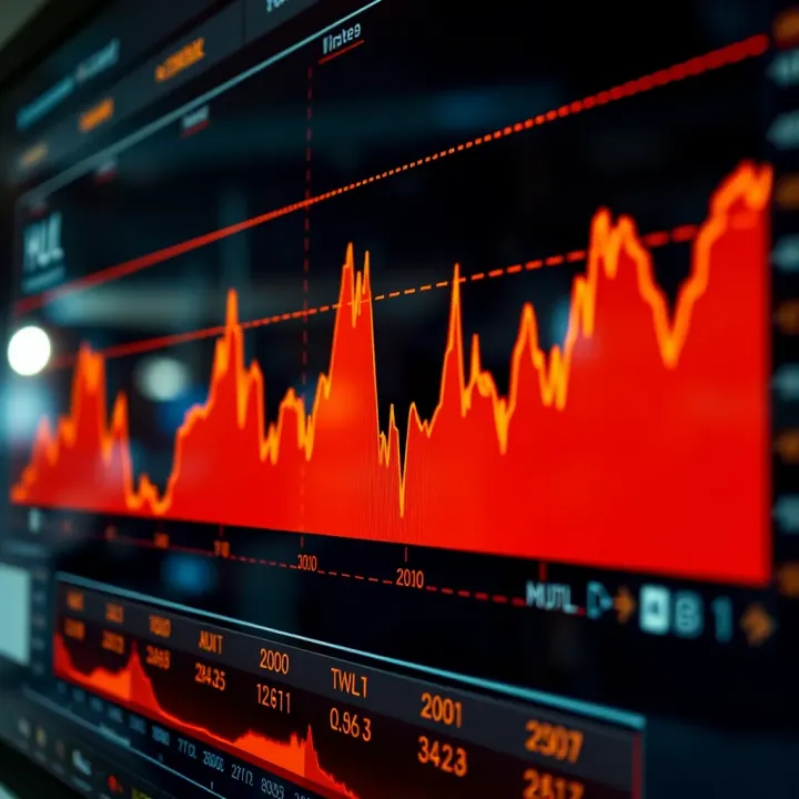 Graph displaying the trend of Hindustan Unilever Limited stock performance