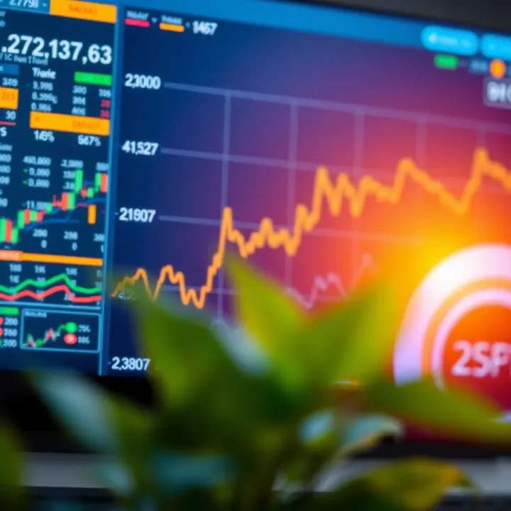 Illustration of Indian IT sector growth with charts and data impacting Infosys shares