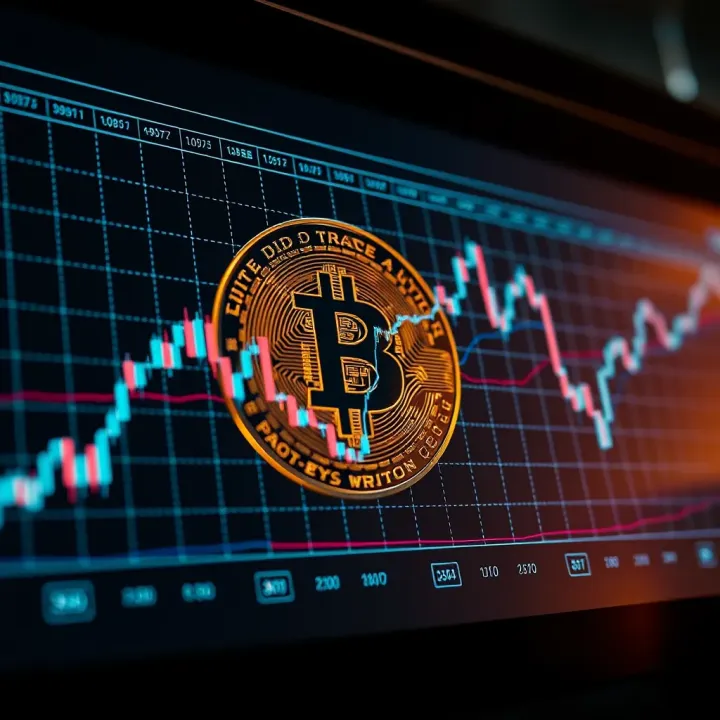 Graph showing Litecoin price trends with upward and downward movements