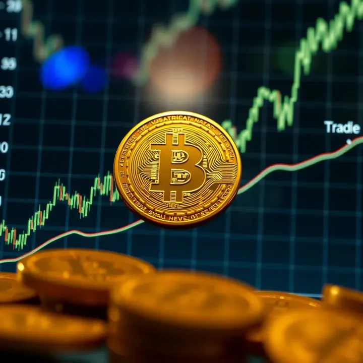 Graph depicting fluctuating market trends and potential future growth of Pepe Coin in the cryptocurrency market
