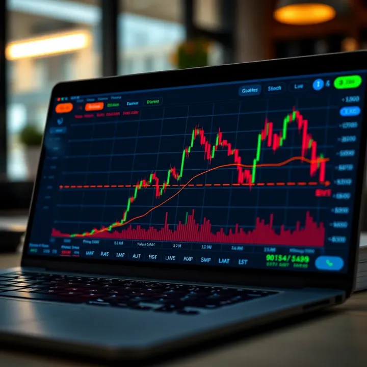 Comparison Between Demo and Live Trading on Quotex Graph showing comparison of demo and live trading performance highlighting learning benefits
