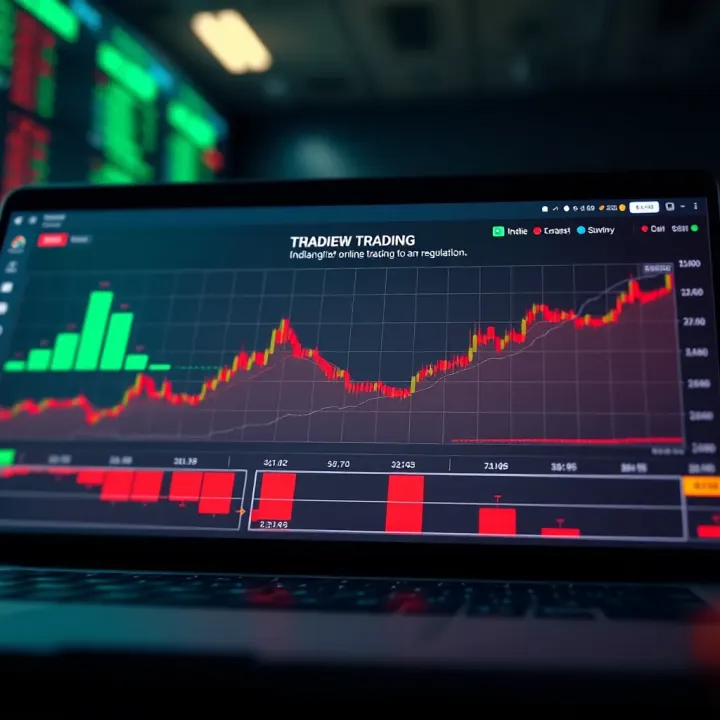 Overview of Indian Online Trading Regulations Chart showing Indian online trading regulations and compliance requirements