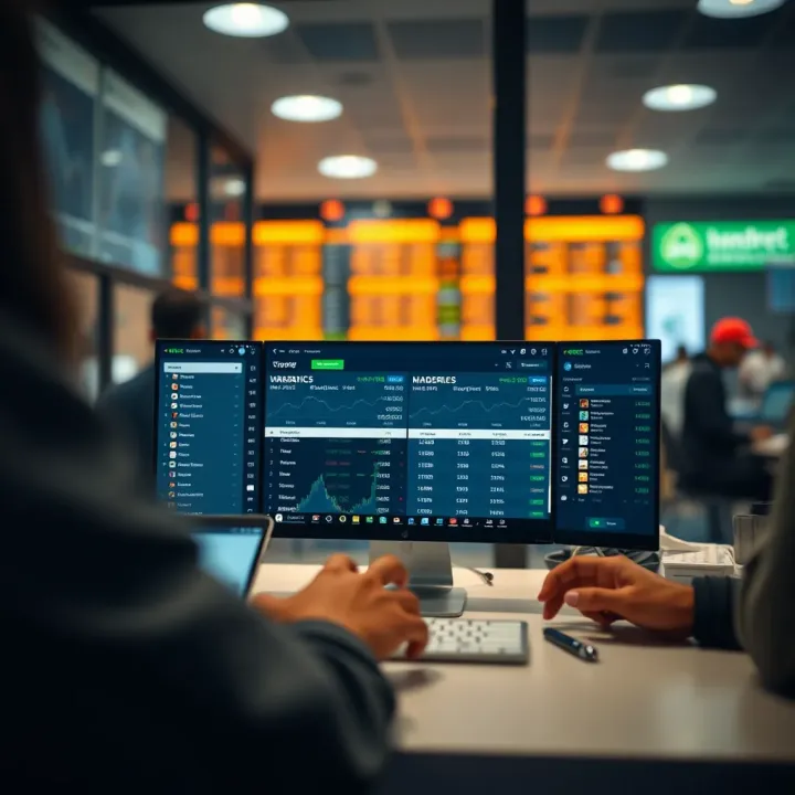 Comparison of fee structures and user interface screenshots from multiple trading platforms in India