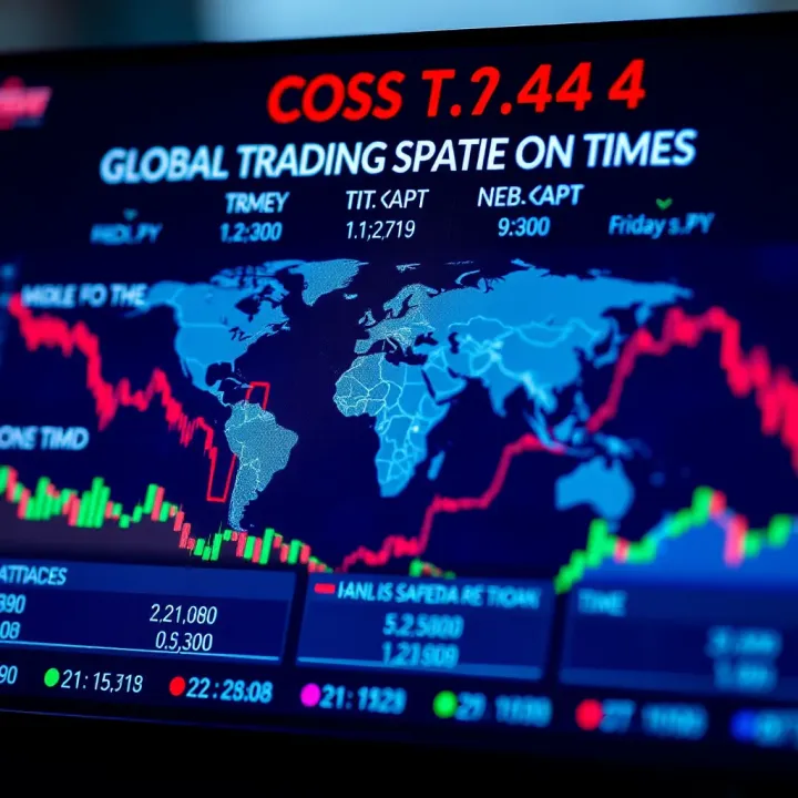 Global forex trading sessions with highlighted timings relevant to Indian traders