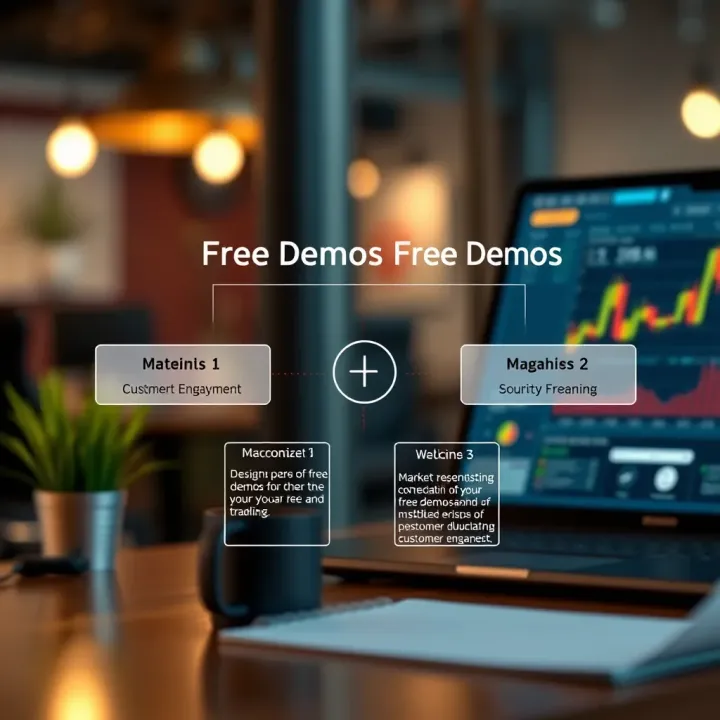 Diagram depicting how to design effective free demos to maximize customer engagement