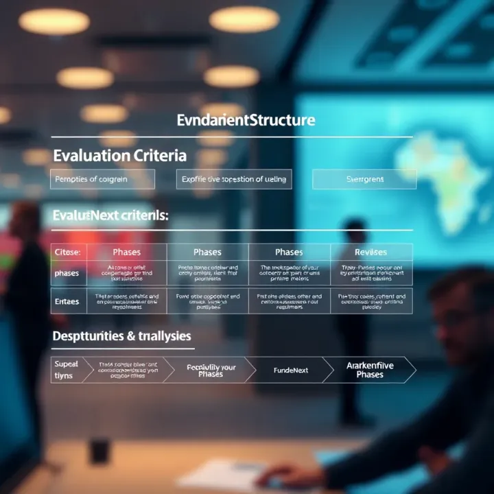Graphical representation of FundedNext competition structure showing phases and evaluation criteria