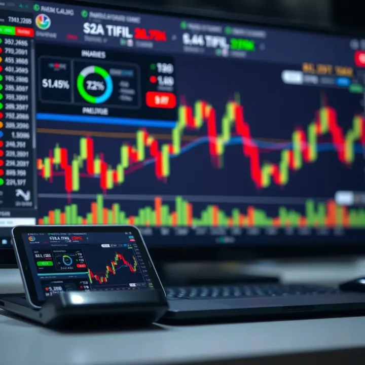 Conceptual visualization of key trading tools and analysis features used in Rifa FX platform